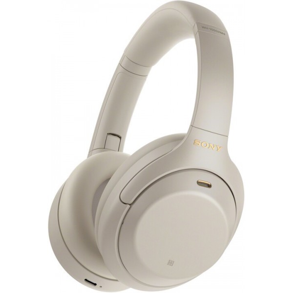SONY WH-1000XM4 sluchátka bezdrátová, stříbrná