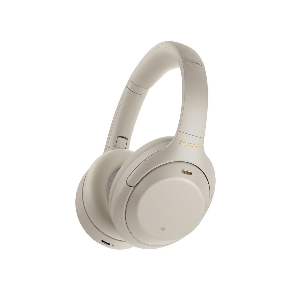 SONY WH-1000XM4 sluchátka bezdrátová, stříbrná