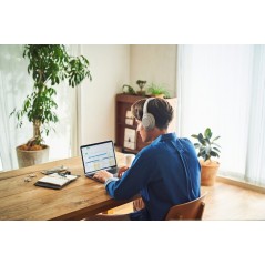 SONY WH-1000XM4 sluchátka bezdrátová, stříbrná