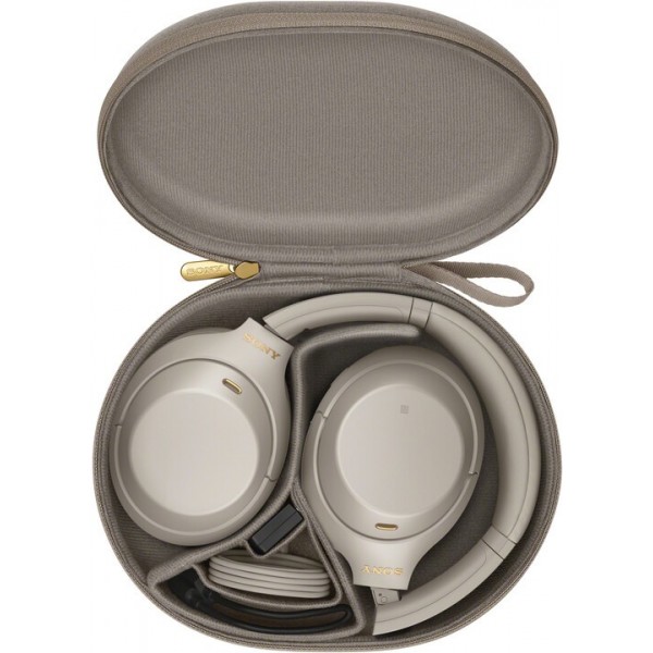 SONY WH-1000XM4 sluchátka bezdrátová, stříbrná