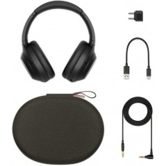SONY WH-1000XM4 sluchátka bezdrátová, stříbrná