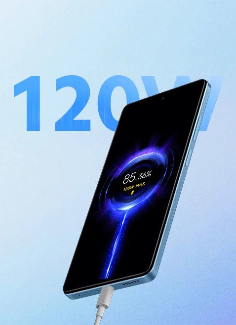hypernabíjení 120W